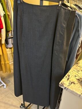 Talbots Dark Gray Maxi Skirt